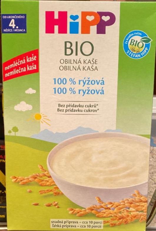 Fotografie - BIO nemléčná obilná kaše 100% rýžová Hipp