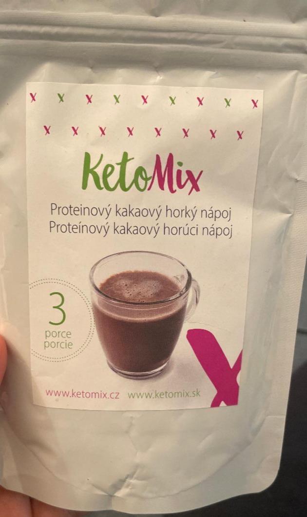 Fotografie - Proteínový kakaový horký nápoj KetoMix