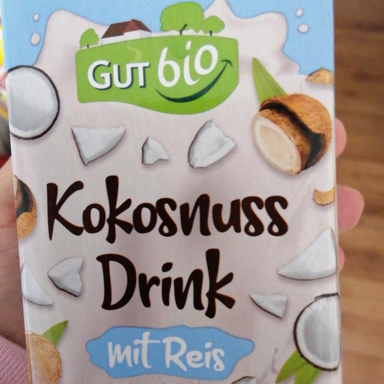 Fotografie - Kokosnuss Drink mit Reis Gut Bio