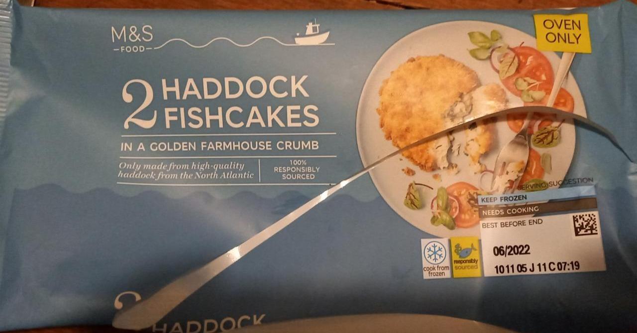 Fotografie - 2 Haddock Fishcakes M&S Food