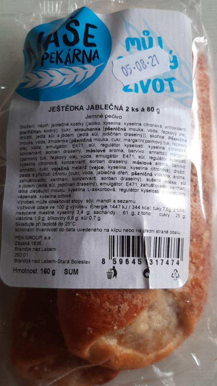 Fotografie - Ještědka jablečná Naše pekárna