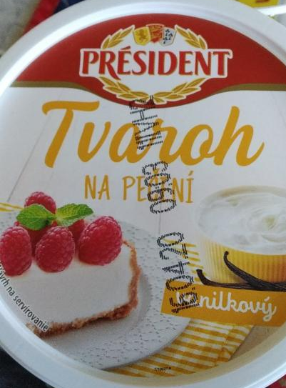 Fotografie - Tvaroh na pečení vanilkový Président