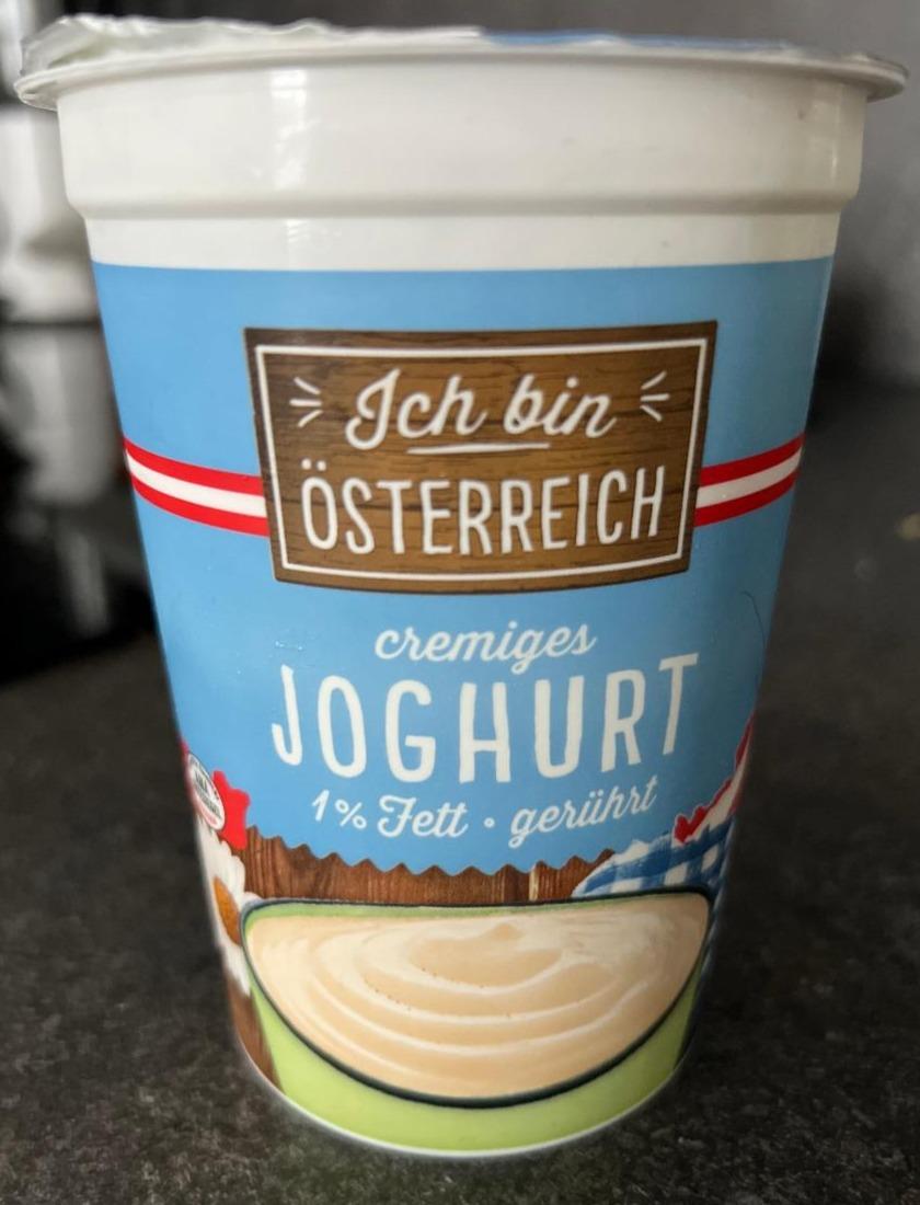 Fotografie - Cremiges Joghurt 1% Fett Ich bin Österreich