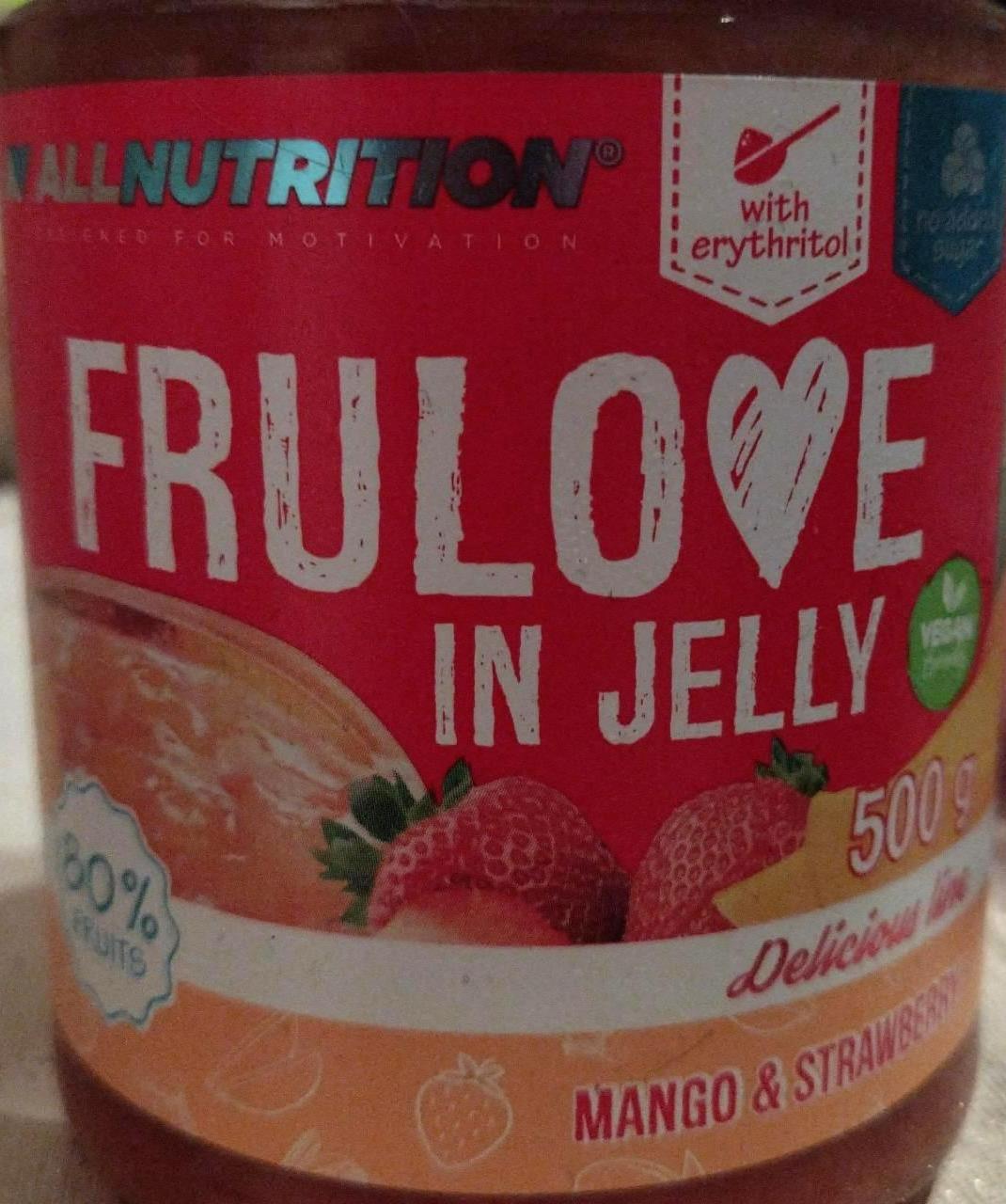 Fotografie - Frulove in Jelly mango & strawberry Allnutrition
