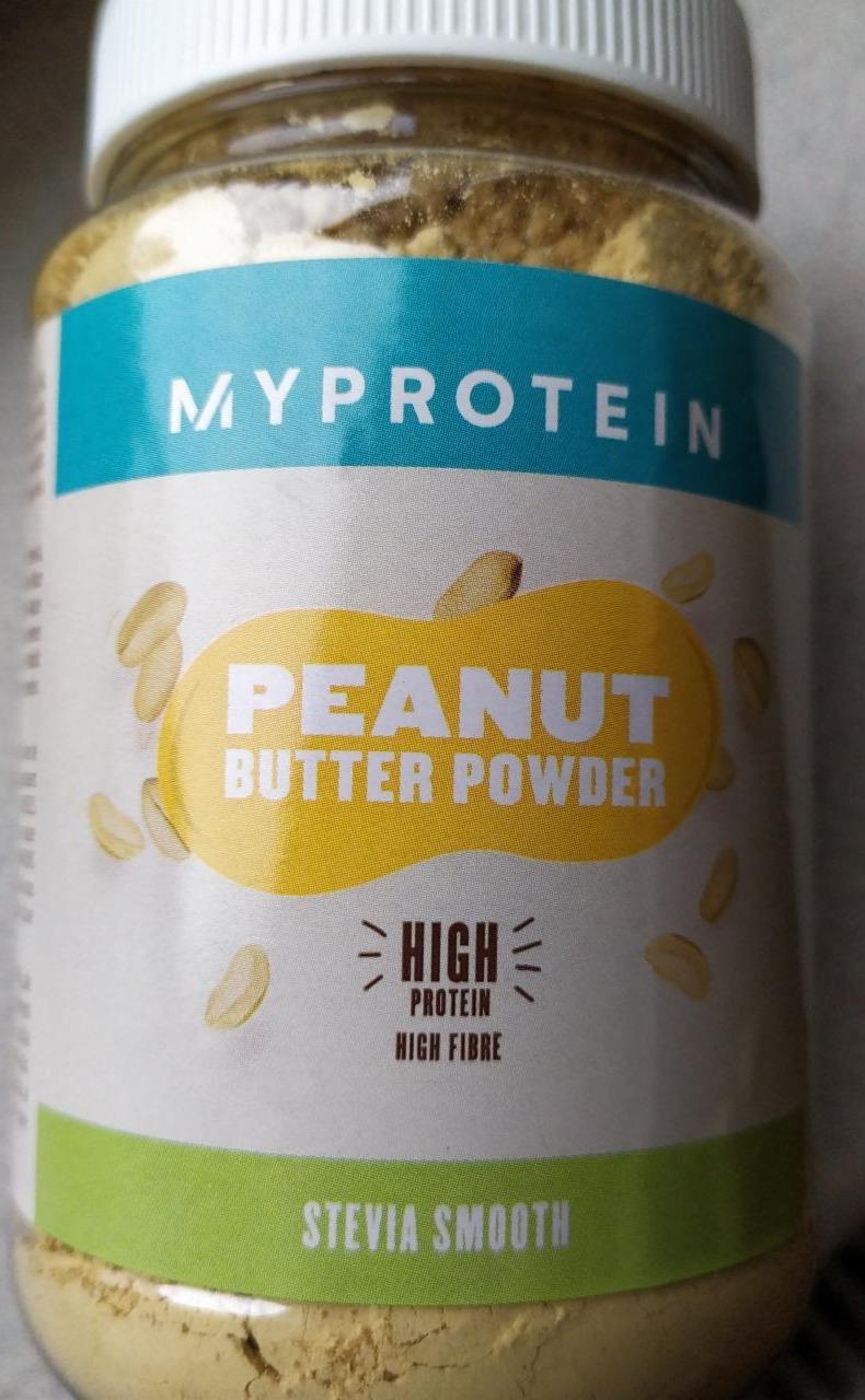 Fotografie - Peanut Butter Powder Stevia Smooth Myprotein