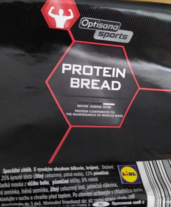 Fotografie - protein bread Optisana sports