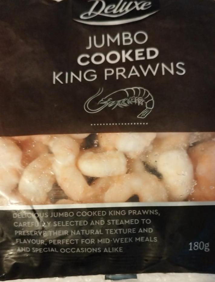 Fotografie - Jumbo cooked king prawns Deluxe