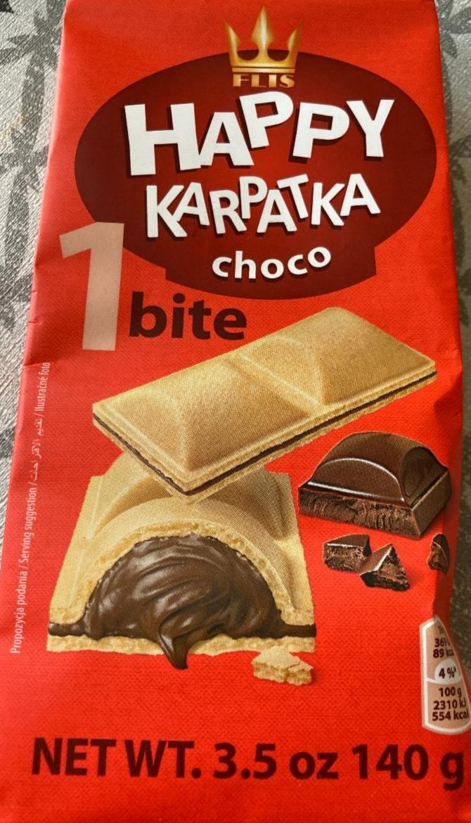Fotografie - Choco 1 bite Happy Karpatka