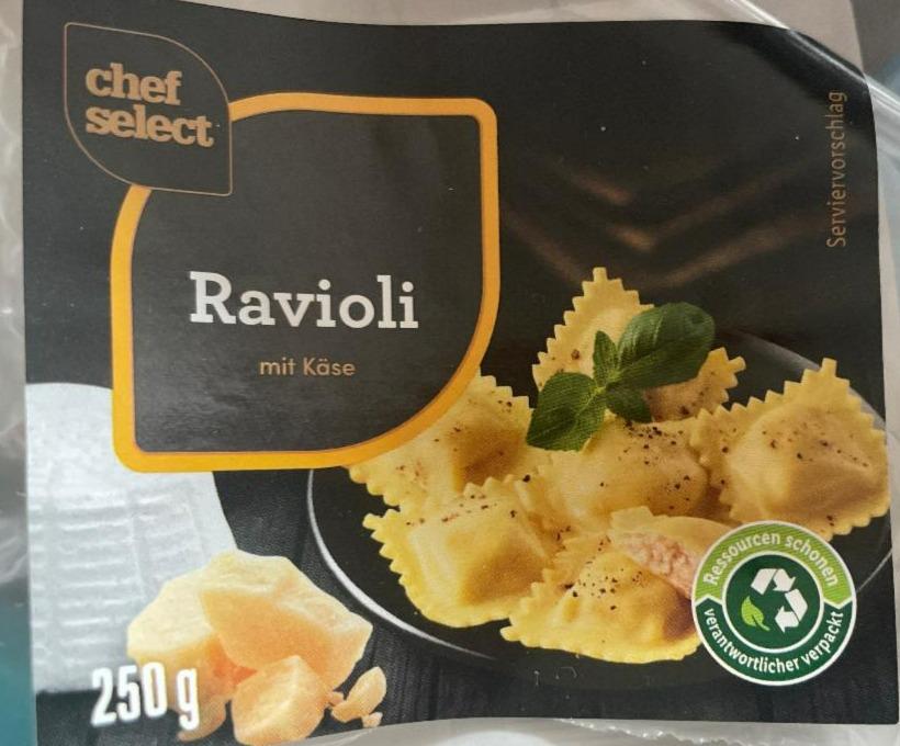 Fotografie - Raviolo mit Käse Chef Select