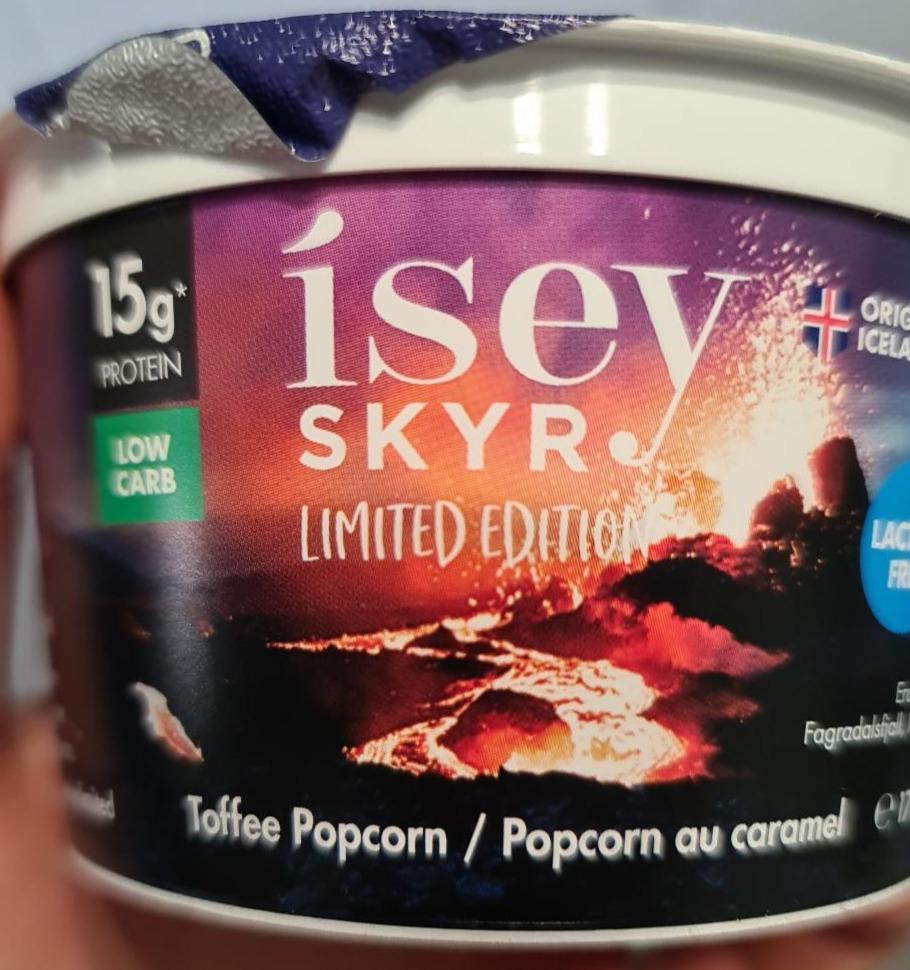 Fotografie - Skyr Limited Edition Toffee Popcorn Ísey