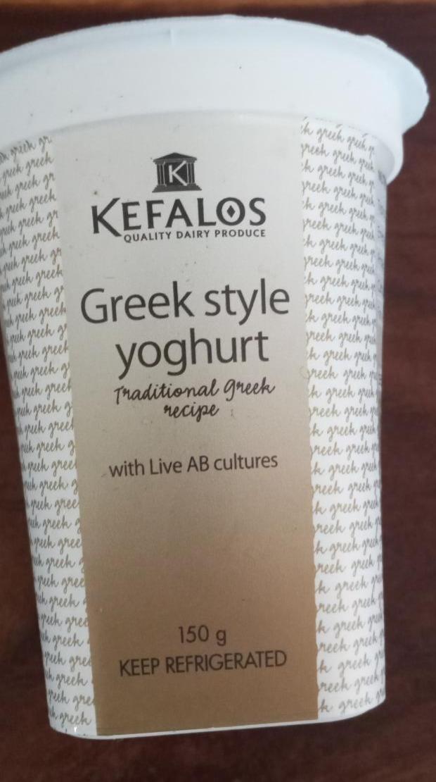Fotografie - Greek Style Yoghurt with Live AB Cultures Kefalos