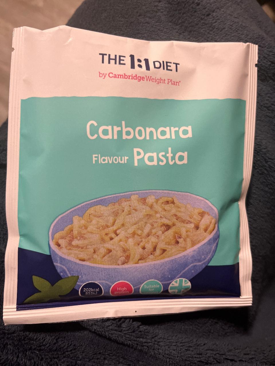 Fotografie - Carbonara flavour pasta The 1:1 diet