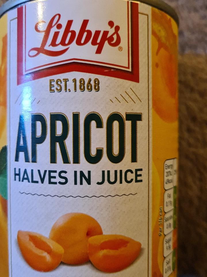 Fotografie - apricot halves in juice Libby's