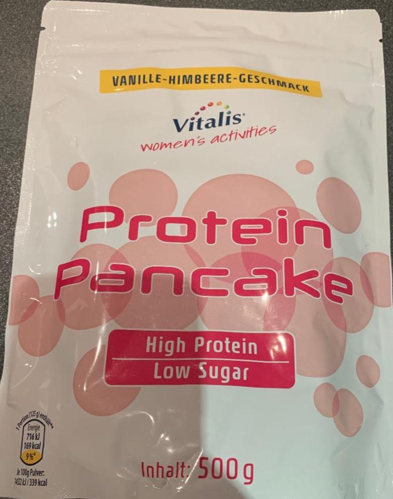 Fotografie - Protein Pancake Vanille-Himbeere Vitalis
