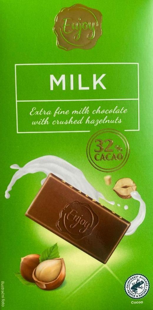 Fotografie - Milk chocolate 32% Enjoy