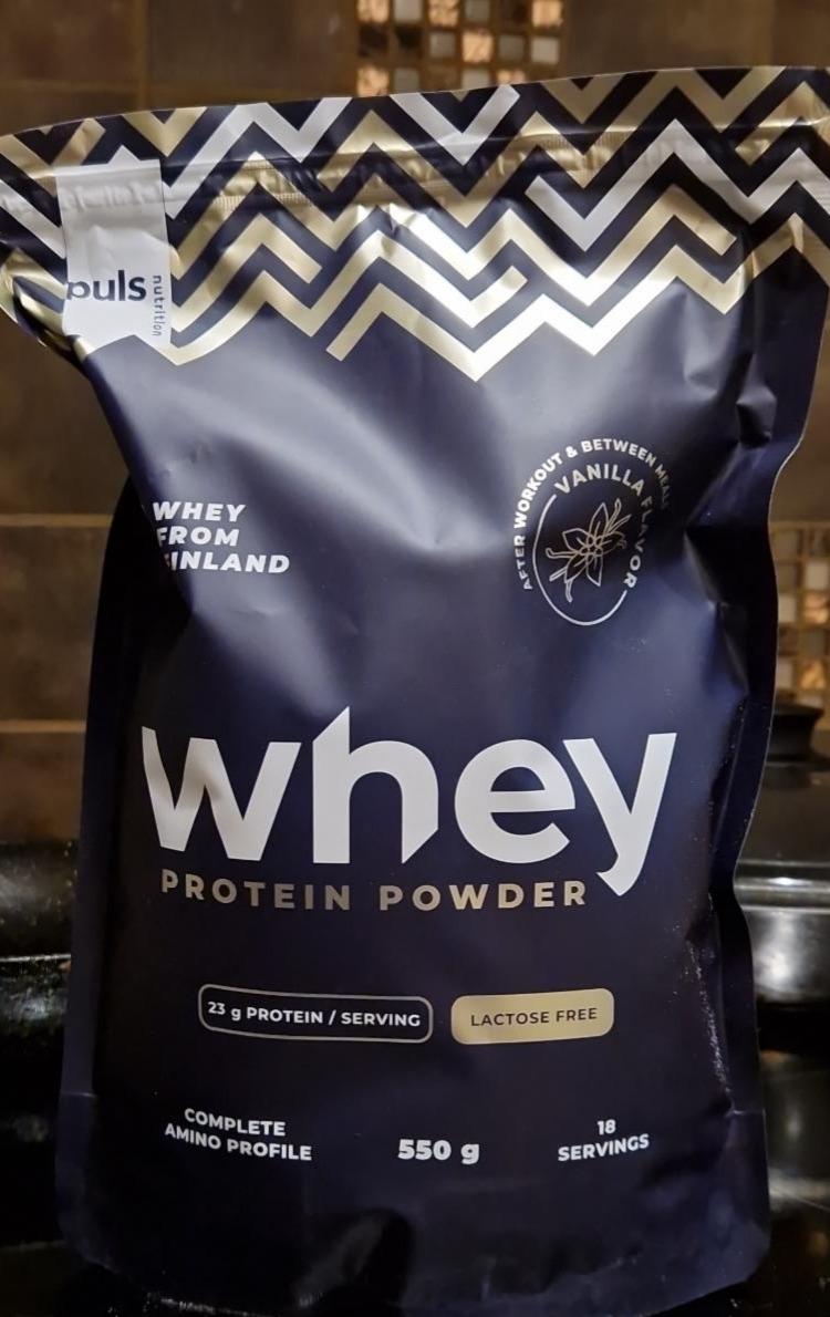 Fotografie - Whey Protein Power double chocolate Puls nutrition