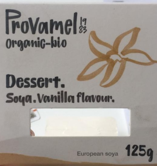 Fotografie - bio spojový dezert s vanilkovou příchutí
