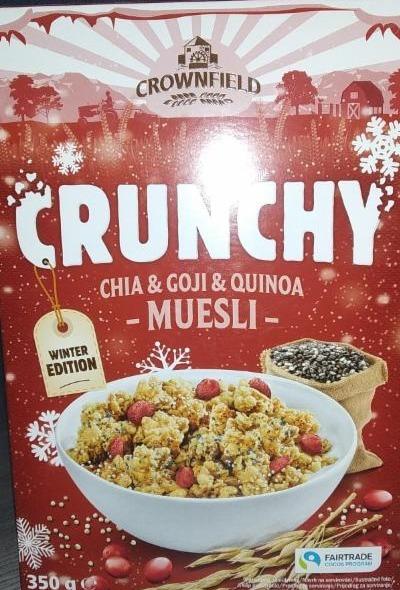 Fotografie - Crunchy Chia& Goji& Quinoa Muesli Crownfield