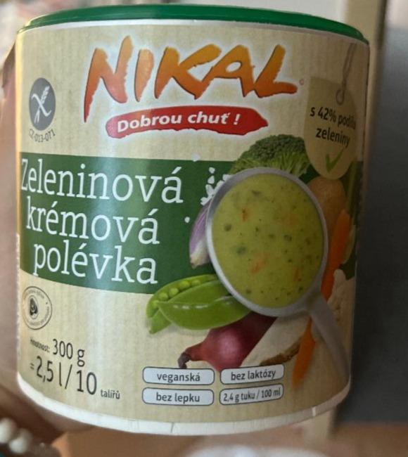 Fotografie - Zeleninová krémová polévka NIKAL