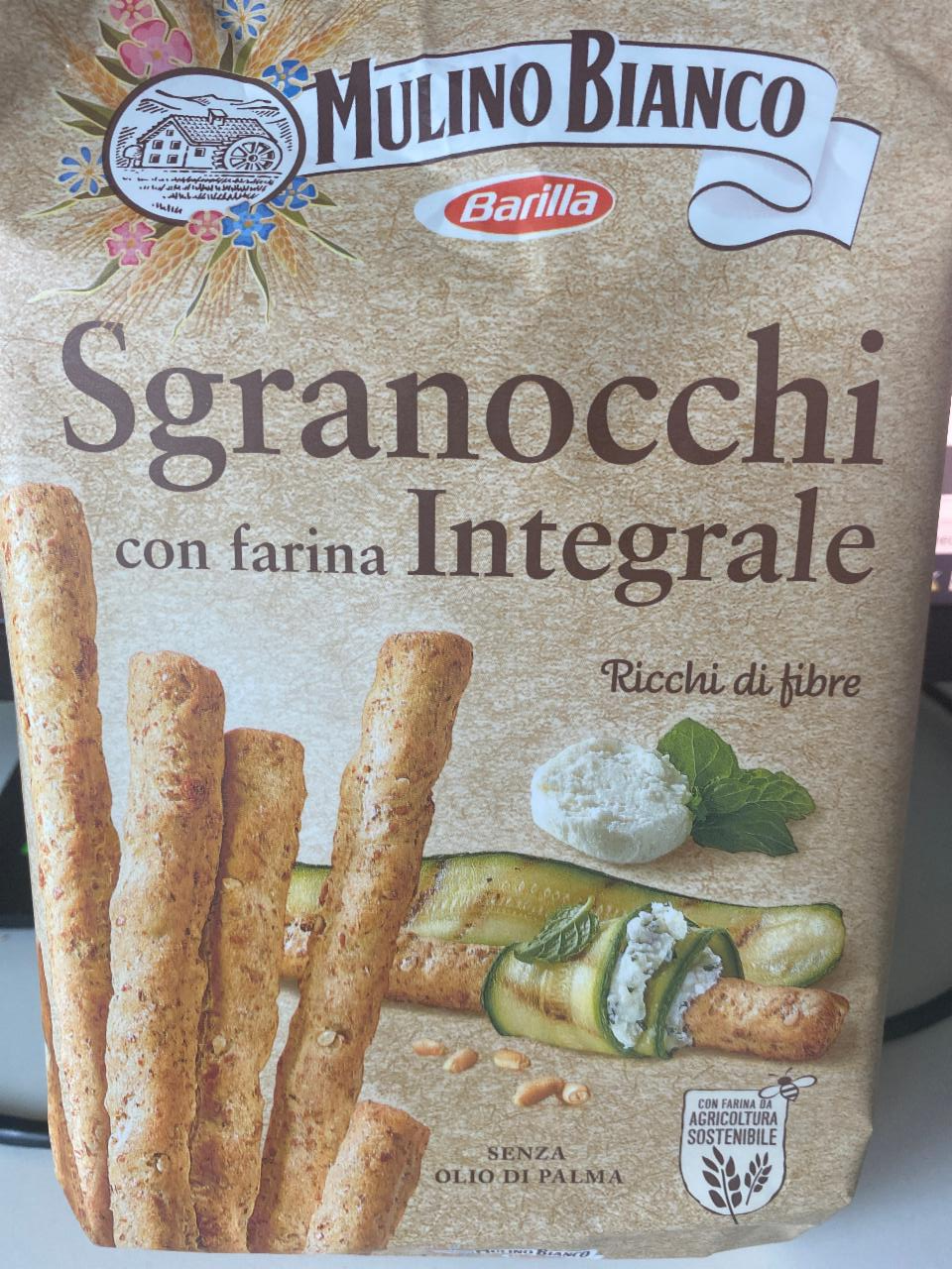 Fotografie - Sgranocchi con farina Integrale Mulino Bianco