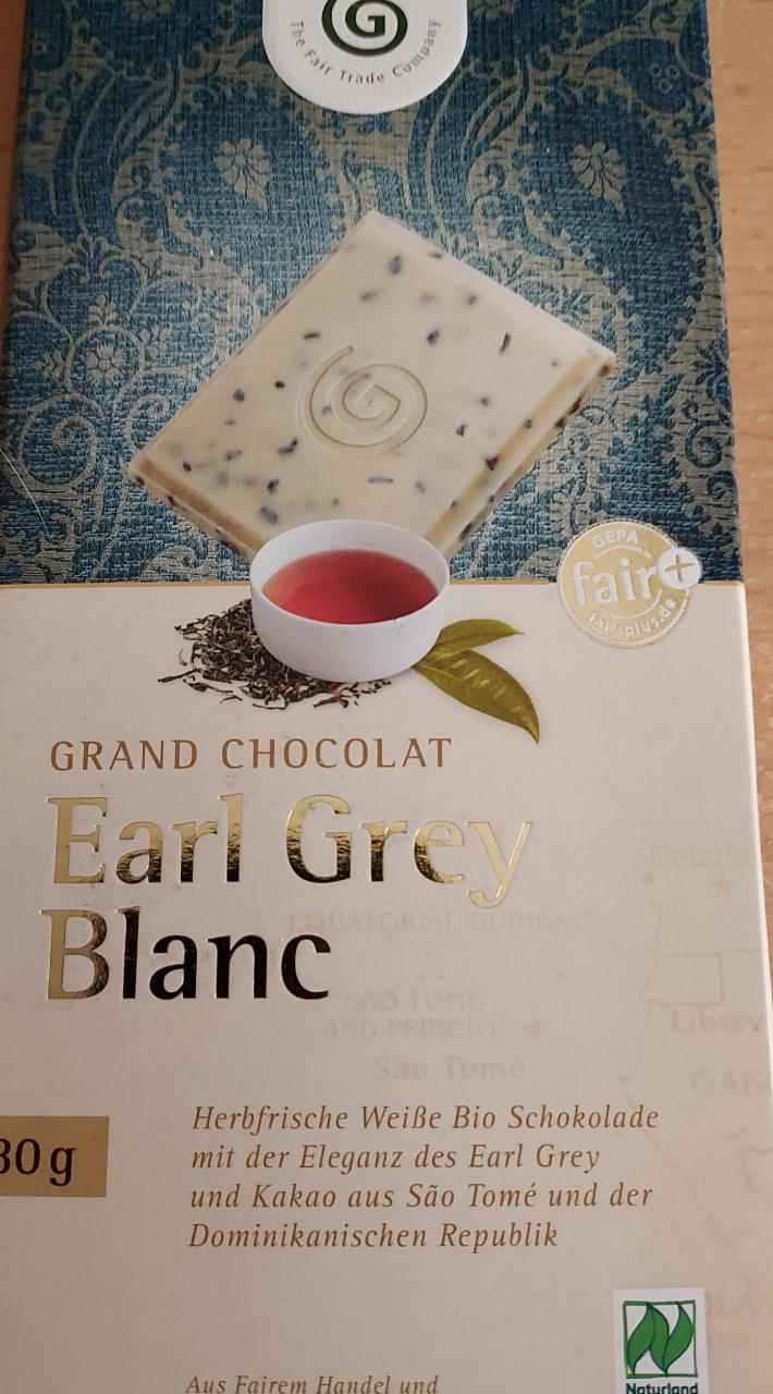 Fotografie - Grand chocolat Earl Grey Blanc