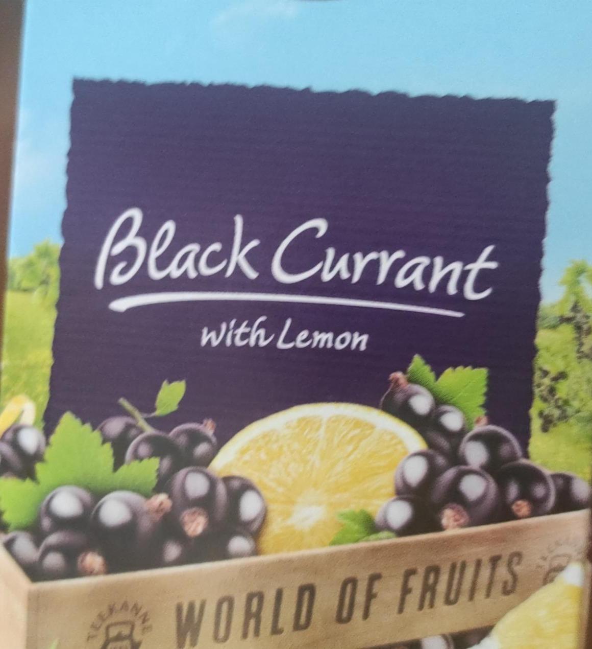 Fotografie - black currant with lemon