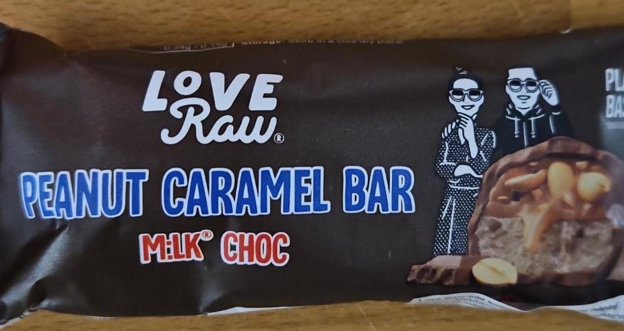 Fotografie - Peanut Caramel Bar M:lk Choc Love Raw