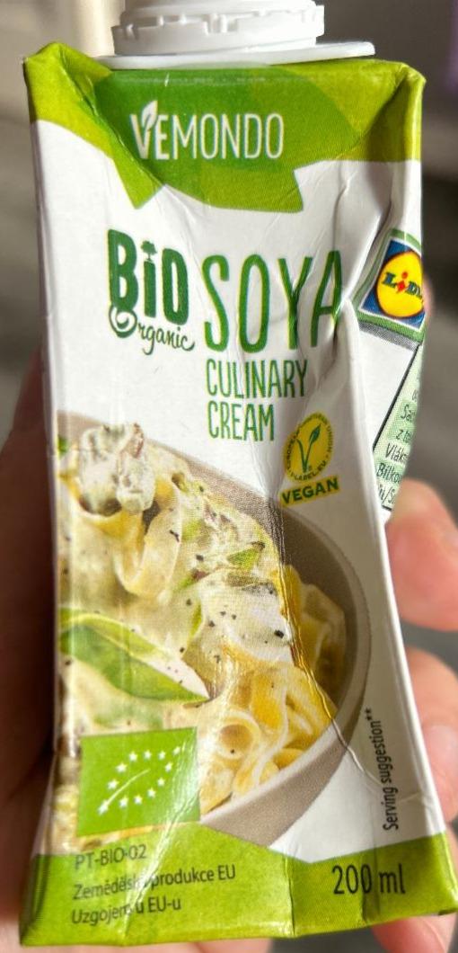 Fotografie - Bio organic soya culinary cream Vemondo