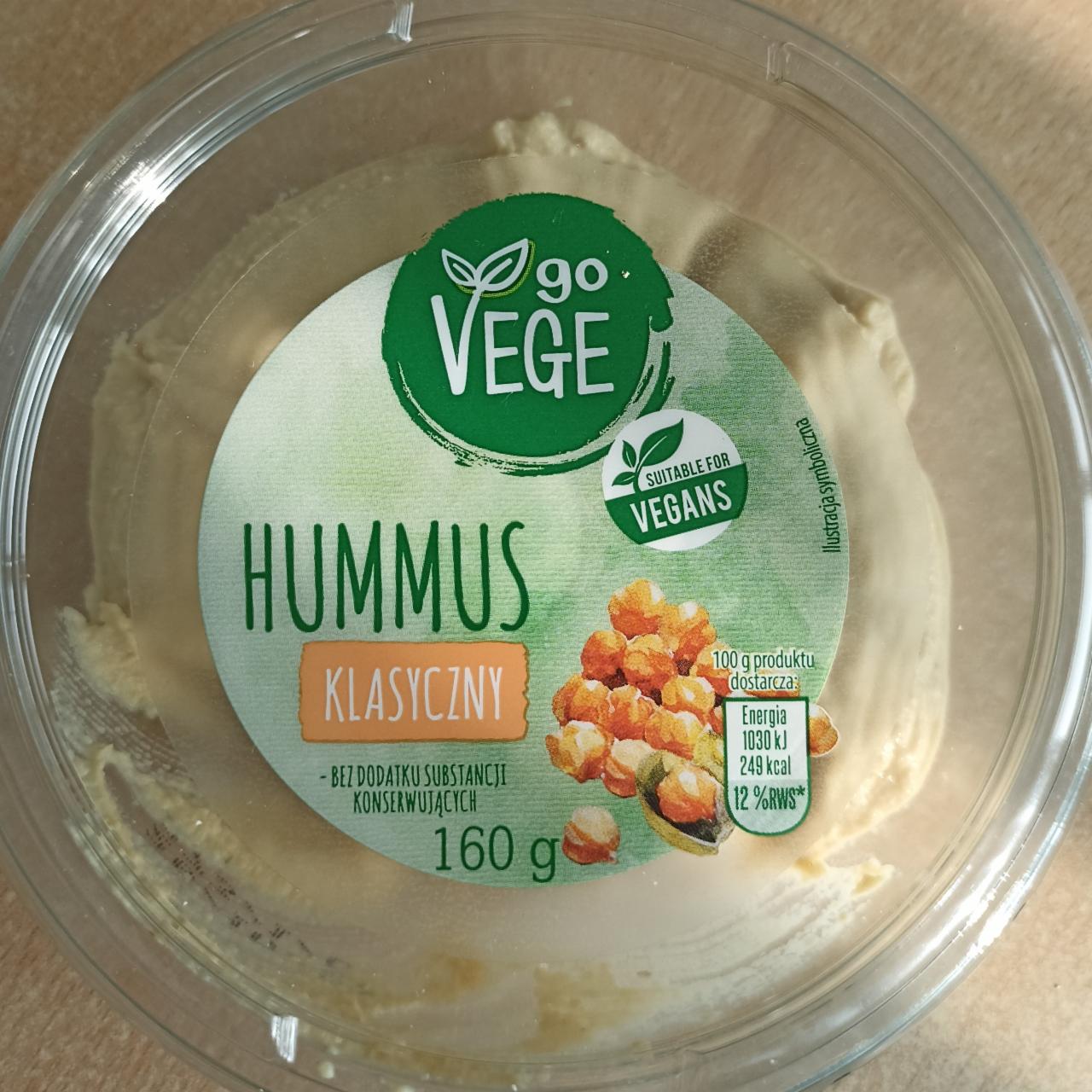 Fotografie - Hummus klasyczny Go Vege