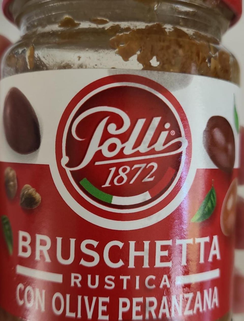 Fotografie - Bruschetta rustica con olive peranzana Polli