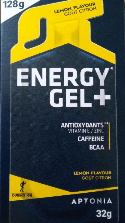 Fotografie - Energy gel + Lemon flavour Aptonia