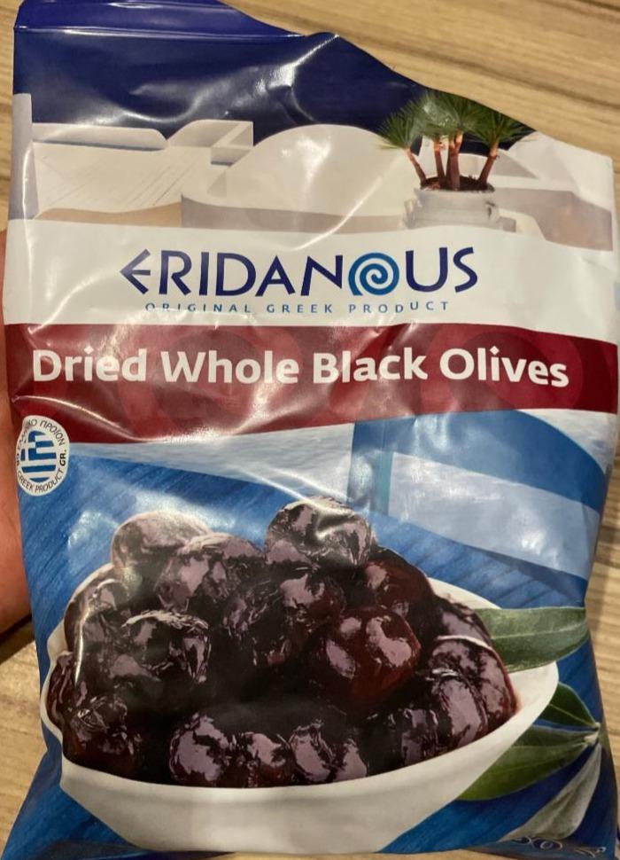 Fotografie - Dried Whole Black Olives Eridanous