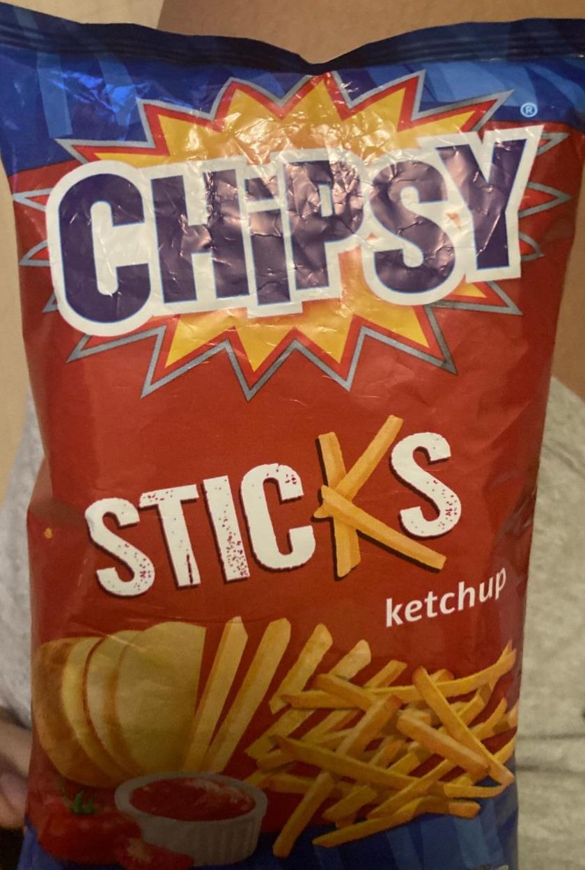 Fotografie - Ketchup Sticks Chipsy