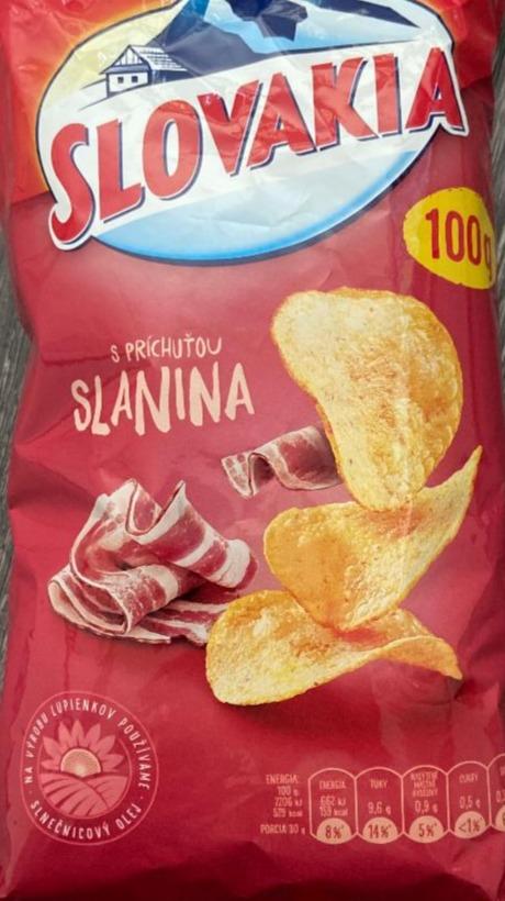 Fotografie - Chips slanina Slovakia