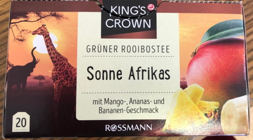 Fotografie - Grüner Rooibostee Sonne Afrikas King's Crown