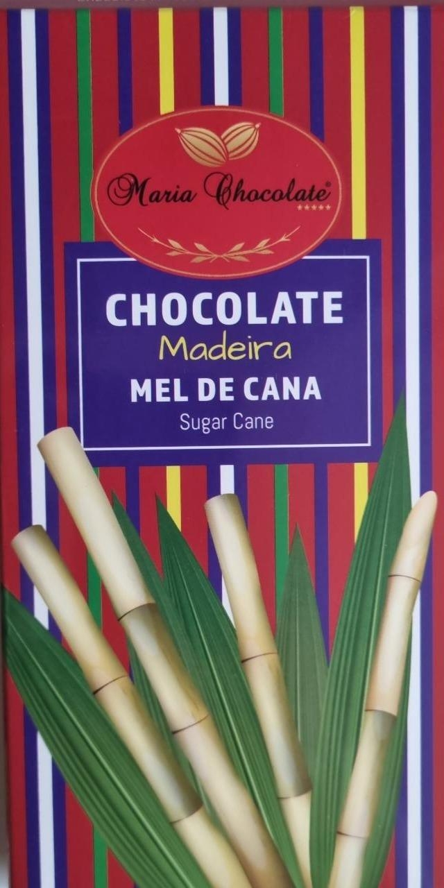 Fotografie - Chocolate Madeira Mel de cana Maria Chocolate