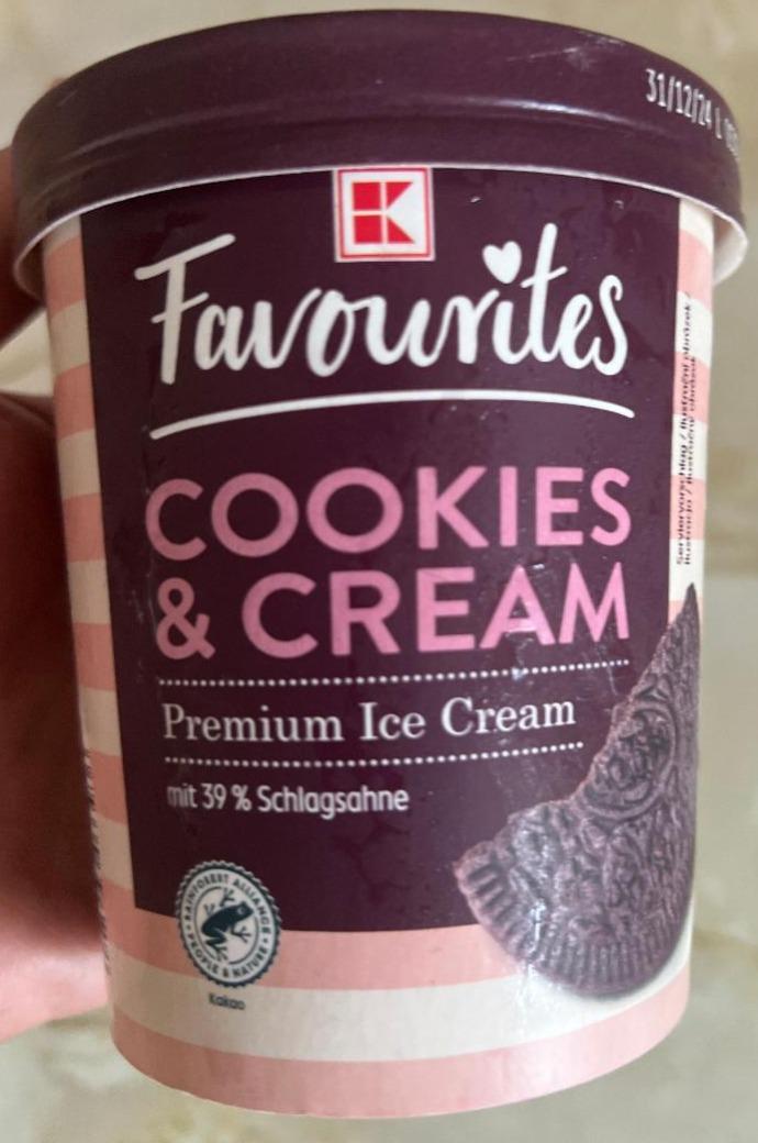 Fotografie - Cookies & Cream Premium Ice Cream K-Favourites