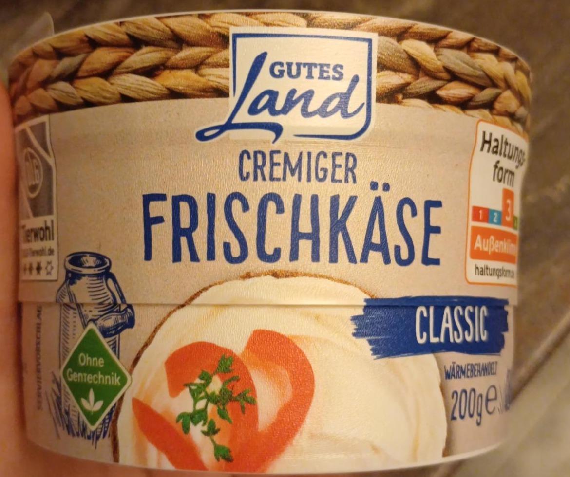 Fotografie - Cremiger Frishkäse Classic Gutes Land