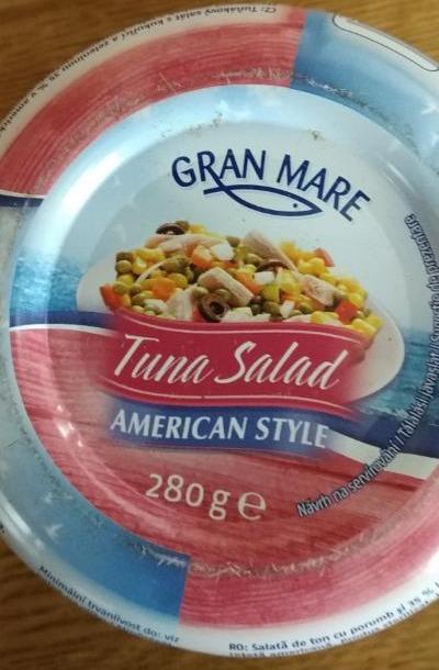Fotografie - Tuna salad American style Gran Mare