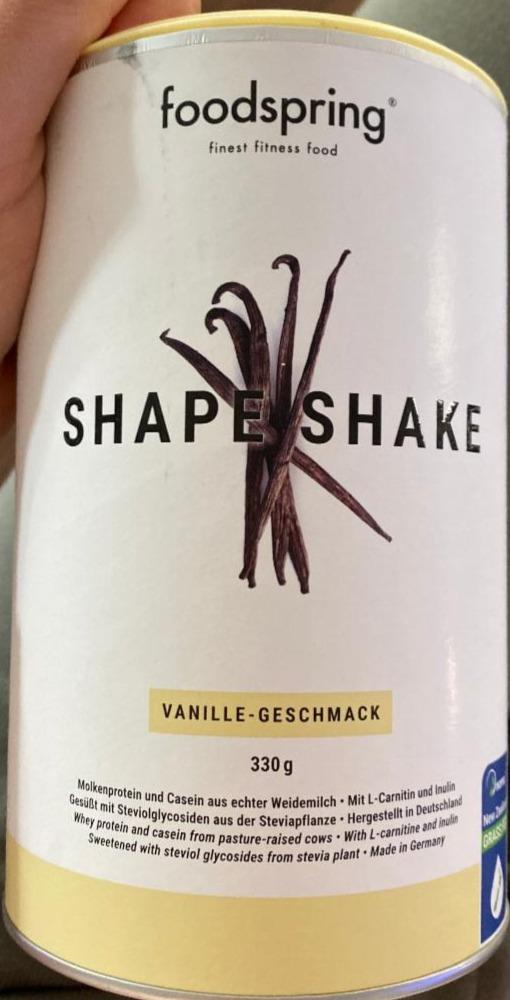 Fotografie - Shape Shake vanille Foodspring