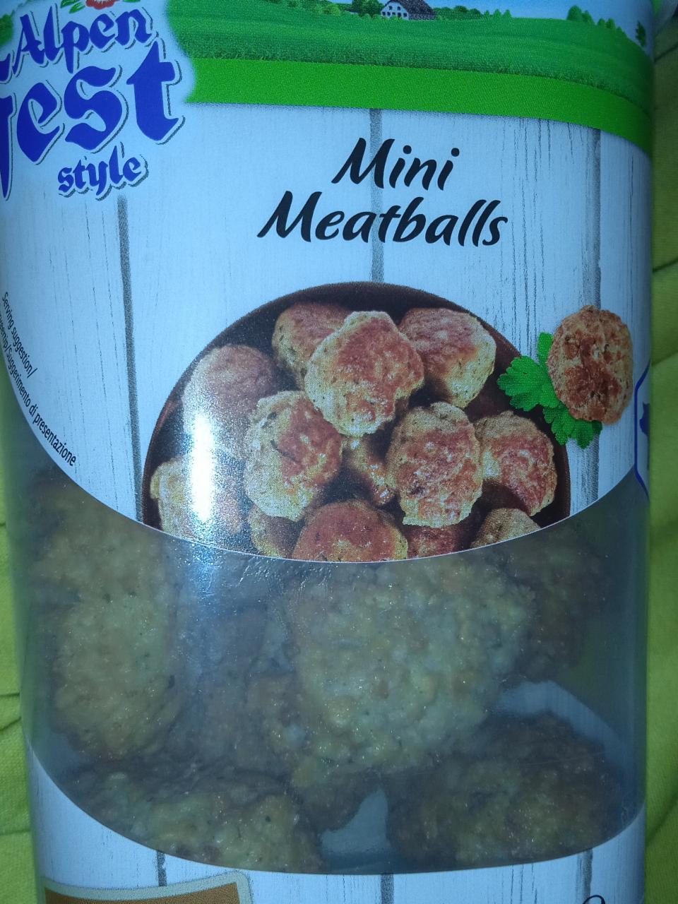 Fotografie - Mini Meatballs Alpen fest style