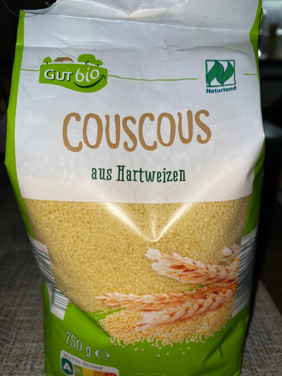 Fotografie - Couscous aus Hartweizen GutBio