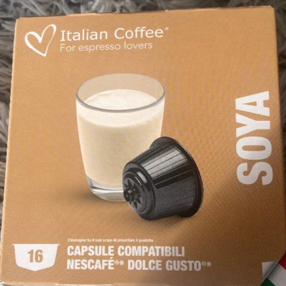 Fotografie - Soya 16 Capsule compatibili Nescafé Dolce Gusto Italian Coffee