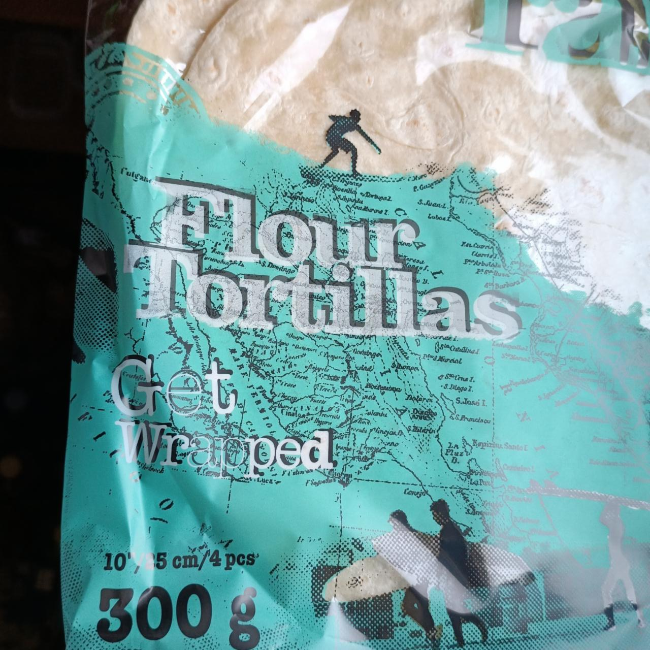 Fotografie - Flour tortillas natural Get wrapped