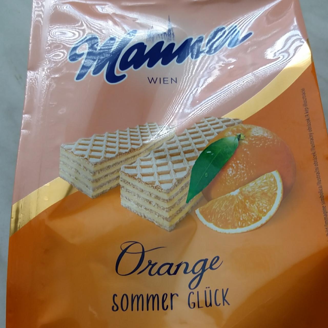 Fotografie - Sommer Glück Orange Manner