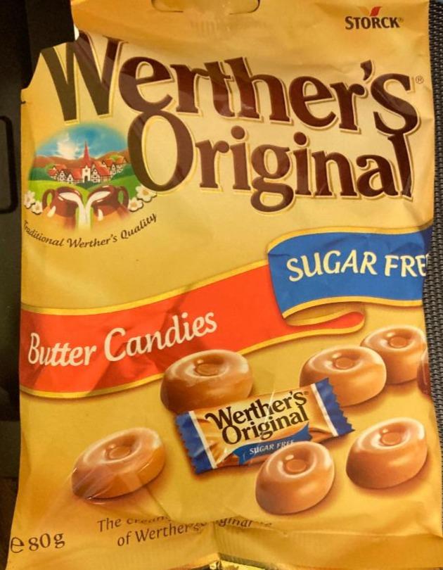 Fotografie - Werther's Original Sugar Free Butter Candies Storck