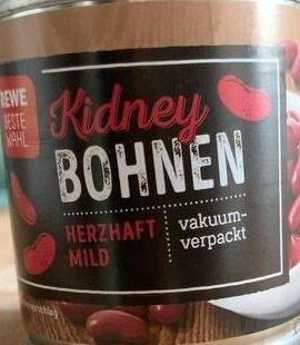 Fotografie - Kidney bohnen Rewe Beste wahl