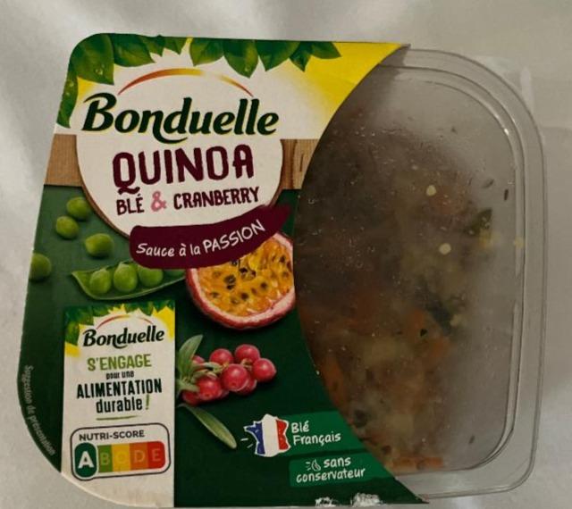 Fotografie - Quinoa Blé & Cranberry Sauce à La Passion Bonduelle