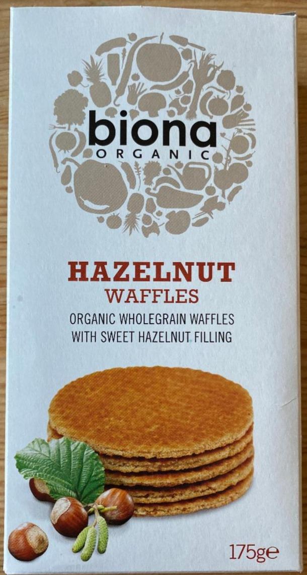 Fotografie - Hazelnut Waffles Biona organic
