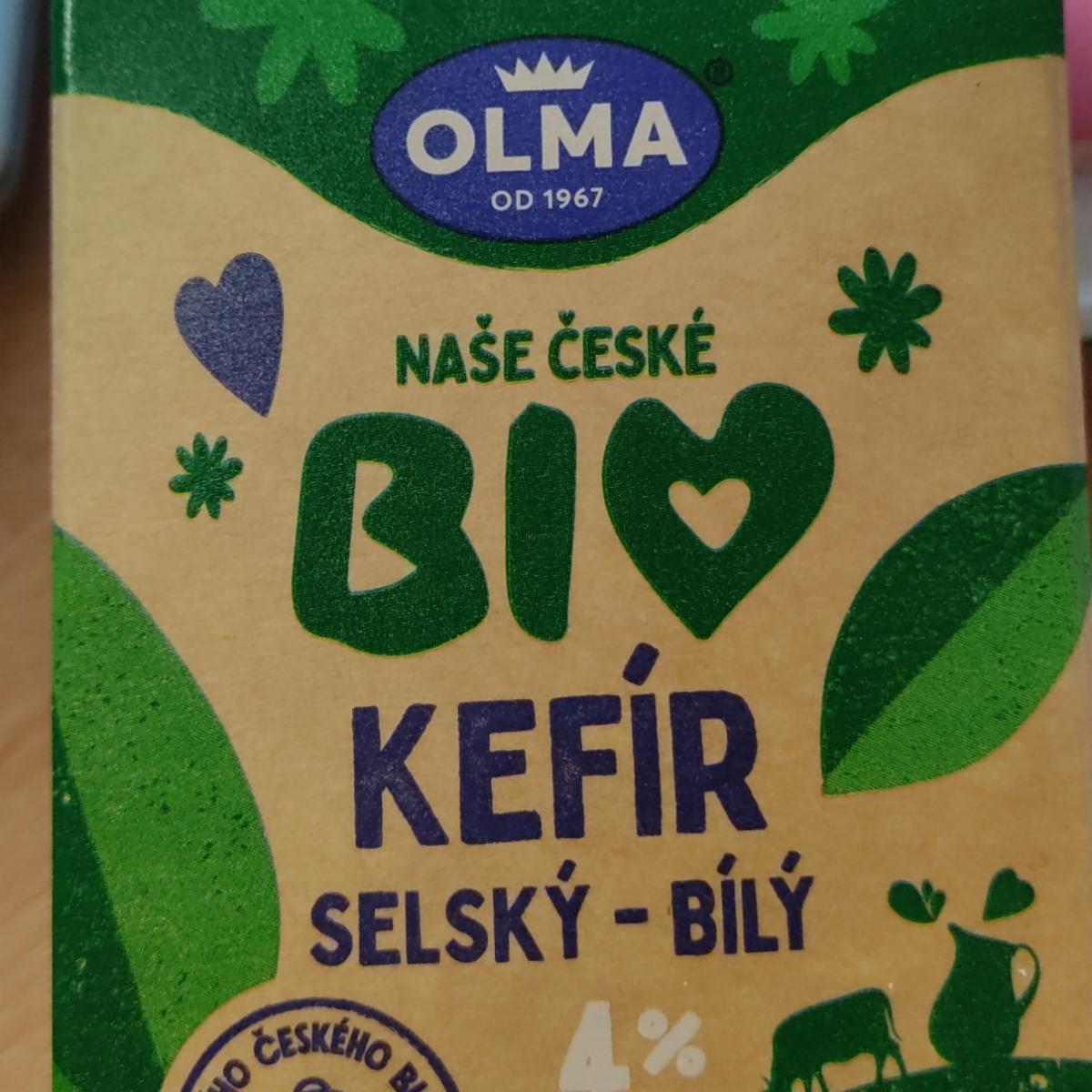 Fotografie - Naše české Bio Kefír selský - bílý Olma